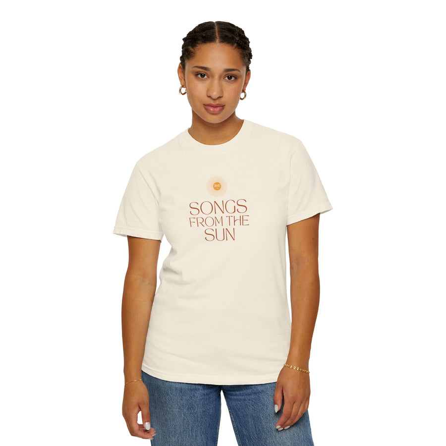 Songs From The Sun - Unisex Garment-Dyed T-shirt