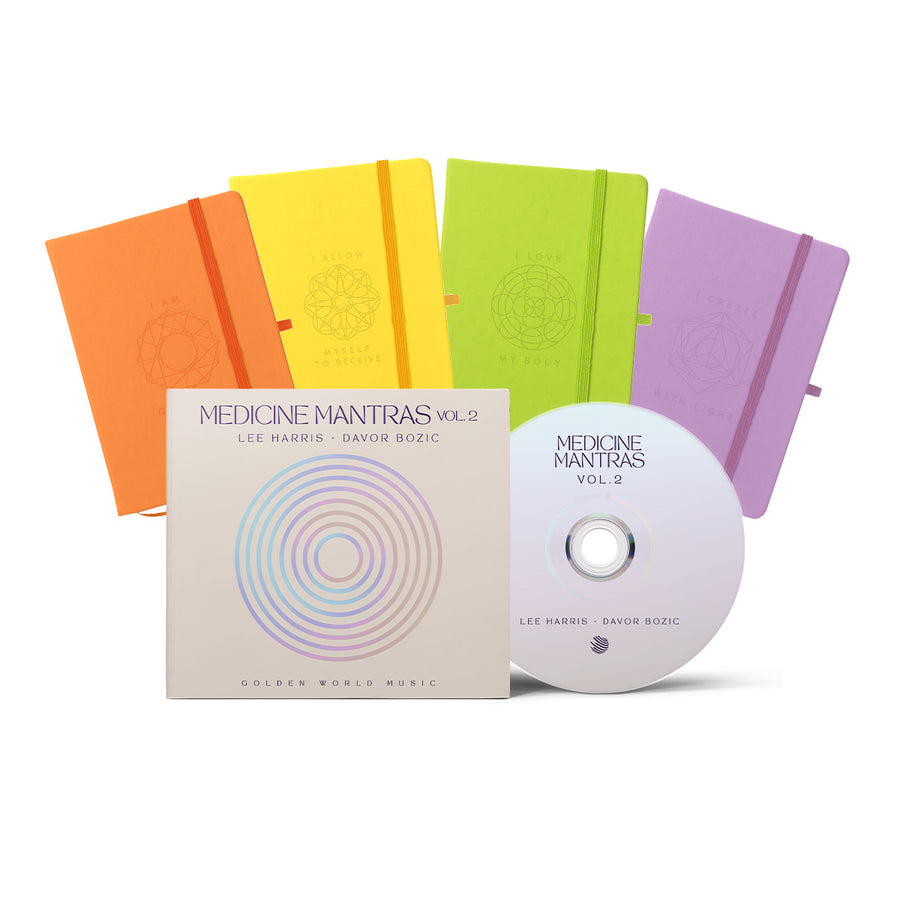 Medicine Mantras Vol. 2 CD + 4-Pack of Journals