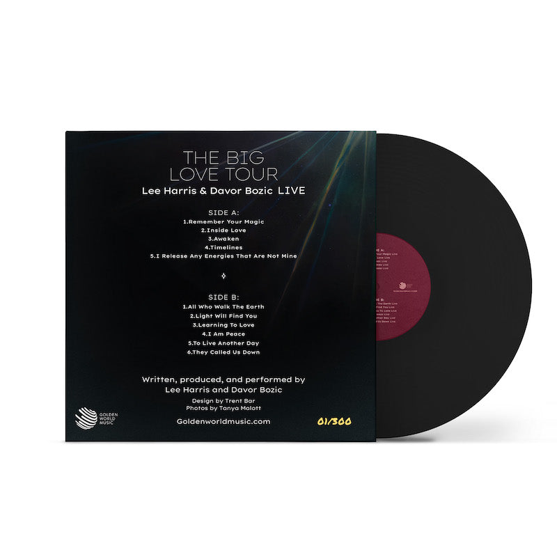 Exclusive "Personal Affirmation" Vinyl - ONLY 20 Created - The Big Love Tour Live