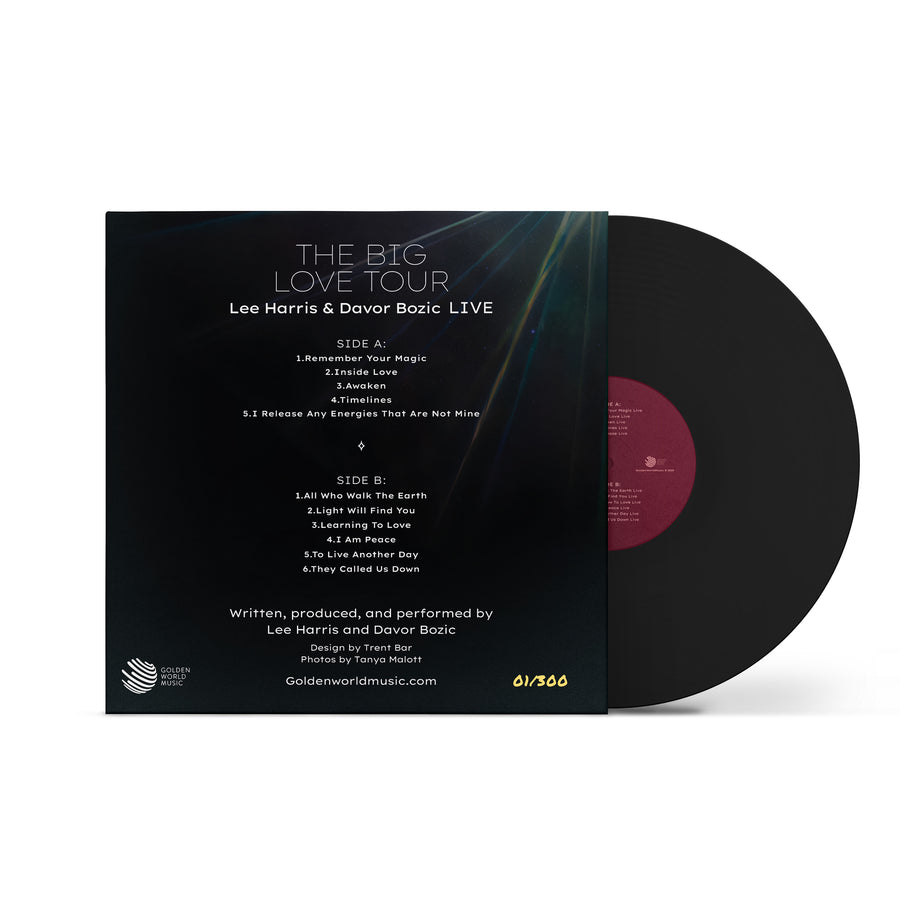 PRE-ORDER Big Love Tour LIVE Album - COLLECTOR'S EDITION Vinyl