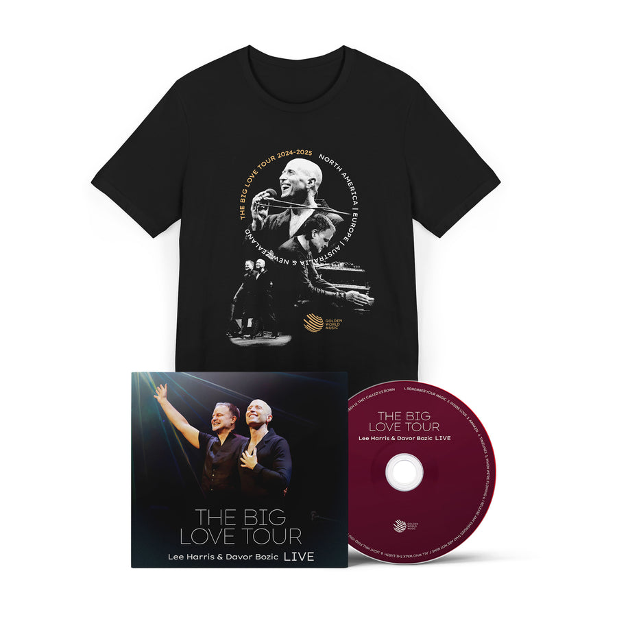 T-Shirt + CD Bundle - The Big Love Live Tour